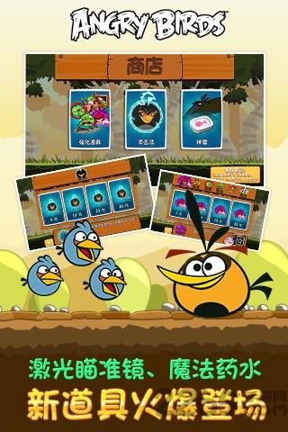愤怒的小鸟2012季节版(angry birds)下载,愤怒的小鸟,动作游戏,射击游戏