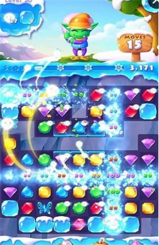 冰块粉碎者2无限道具版下载,冰块粉碎者2,消除游戏