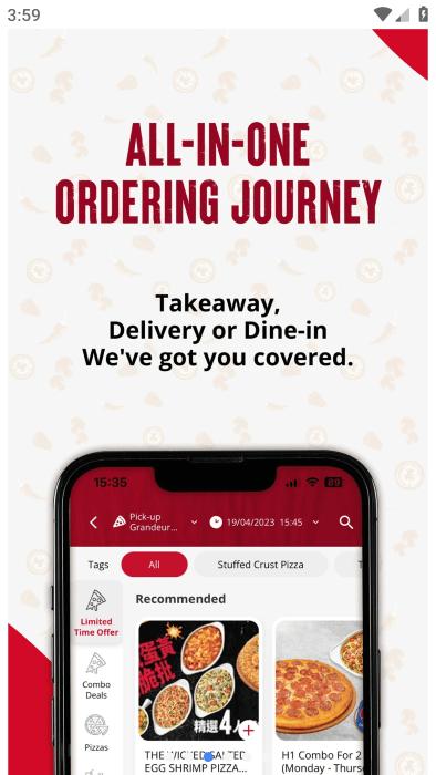 必胜客香港app(pizza hut hk macau)下载,必胜客,美食app,外卖app